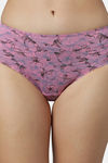 Red Rose Medium Rise Full Coverage Hipster Panty (Pack of 3) - Multicolor — thumbnail 7